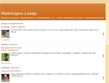 Tablet Screenshot of dzierganiepasjami.blogspot.com