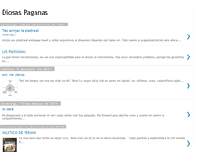 Tablet Screenshot of diosaspaganas.blogspot.com