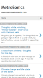 Mobile Screenshot of metrosonics.blogspot.com