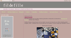 Desktop Screenshot of fildefille.blogspot.com