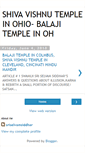 Mobile Screenshot of columbushindutemple.blogspot.com