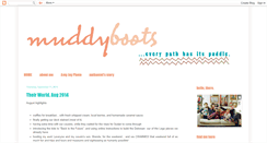 Desktop Screenshot of muddybootsblog.blogspot.com