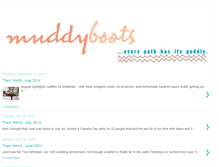 Tablet Screenshot of muddybootsblog.blogspot.com