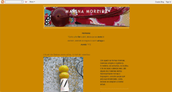 Desktop Screenshot of marinamoreira.blogspot.com