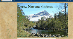 Desktop Screenshot of jereznovenasinfonia.blogspot.com