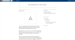 Desktop Screenshot of buddhistonline.blogspot.com
