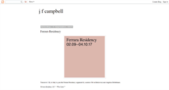 Desktop Screenshot of jfcampbell.blogspot.com