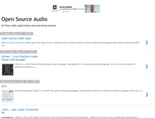 Tablet Screenshot of open-source-audio.blogspot.com