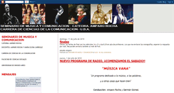 Desktop Screenshot of musicaycomunicacionuba.blogspot.com