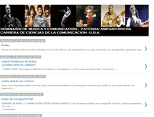 Tablet Screenshot of musicaycomunicacionuba.blogspot.com