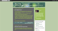 Desktop Screenshot of maris-blogg.blogspot.com