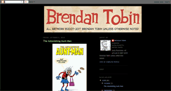 Desktop Screenshot of brendantobin.blogspot.com