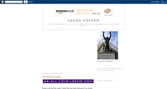 Desktop Screenshot of leeds--united.blogspot.com