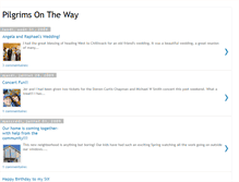 Tablet Screenshot of pilgrimsontheway.blogspot.com