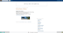 Desktop Screenshot of guiadoguaruja.blogspot.com