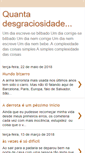 Mobile Screenshot of desgraciosidade.blogspot.com