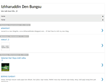 Tablet Screenshot of izhharuddin-den-bungsu.blogspot.com