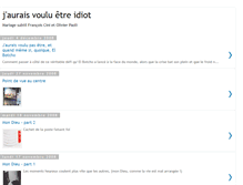 Tablet Screenshot of jauraisvouluetreidiot.blogspot.com