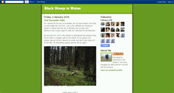 Desktop Screenshot of blacksheepinwales.blogspot.com