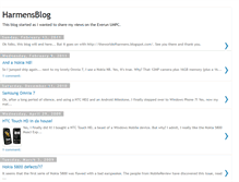 Tablet Screenshot of harmensblog.blogspot.com