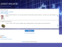 Tablet Screenshot of anket-doldur.blogspot.com