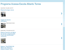 Tablet Screenshot of acessaescola-albertotorres.blogspot.com