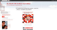 Desktop Screenshot of elblogdekarloalvarez.blogspot.com