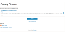 Tablet Screenshot of grannycinema.blogspot.com