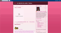 Desktop Screenshot of elrincondelaurapaola.blogspot.com