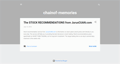 Desktop Screenshot of chainof-memories.blogspot.com