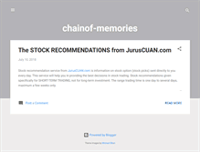 Tablet Screenshot of chainof-memories.blogspot.com