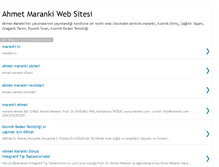Tablet Screenshot of ahmet-maranki-islam.blogspot.com