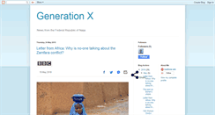 Desktop Screenshot of freedomcrusader-generationx.blogspot.com