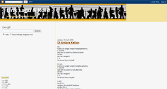 Desktop Screenshot of fieyo-liriklagu.blogspot.com