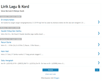Tablet Screenshot of fieyo-liriklagu.blogspot.com