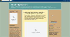 Desktop Screenshot of bodychronic.blogspot.com