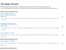 Tablet Screenshot of bodychronic.blogspot.com