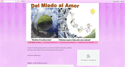 Desktop Screenshot of delmiedoalamor.blogspot.com