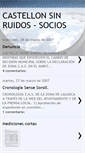 Mobile Screenshot of castellonsinruidos-socios.blogspot.com