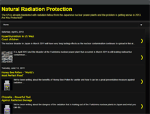 Tablet Screenshot of naturalradiationprotection.blogspot.com