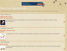 Tablet Screenshot of moje-kolczyki.blogspot.com