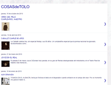 Tablet Screenshot of cosasdetolo.blogspot.com