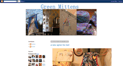 Desktop Screenshot of greenmittens.blogspot.com