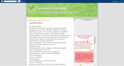 Desktop Screenshot of letramentoeafetividade.blogspot.com