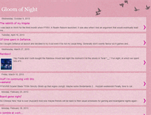 Tablet Screenshot of gloomofnight.blogspot.com