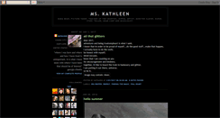 Desktop Screenshot of mskathleen.blogspot.com