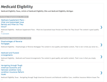 Tablet Screenshot of eligibilitymedicaid.blogspot.com