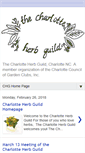 Mobile Screenshot of charlotteherbguild.blogspot.com