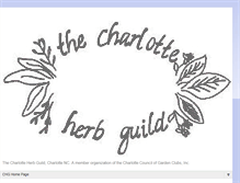 Tablet Screenshot of charlotteherbguild.blogspot.com