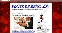 Desktop Screenshot of fontebencaos.blogspot.com